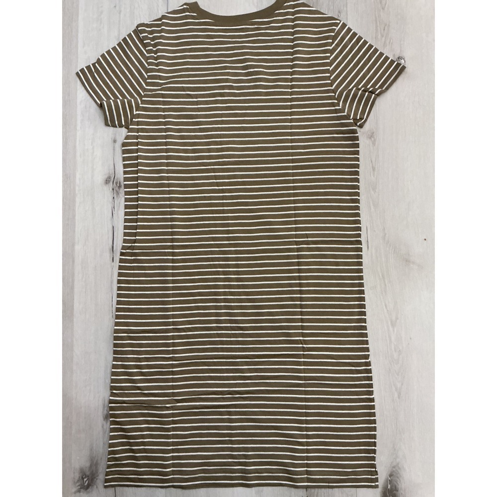 Pact‎ Women's Softspun Tank Midi Dress Coast Mesa Stripe Medium New With Tags - Picture 4 of 5